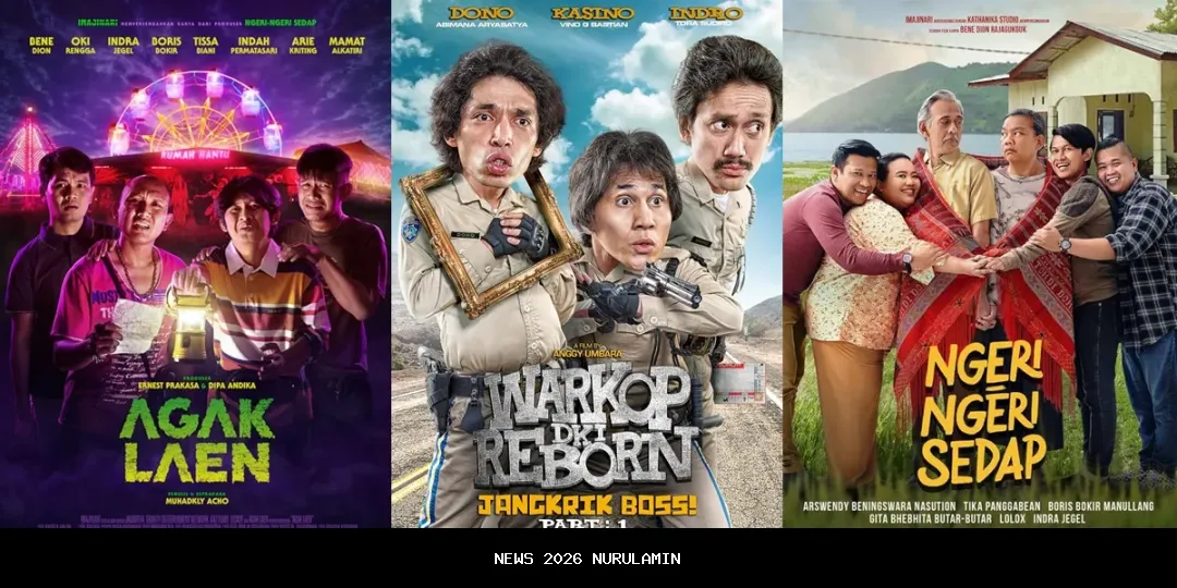 Agak Laen 2 Meledak! Masuk Lima Besar Film Terlaris Indonesia