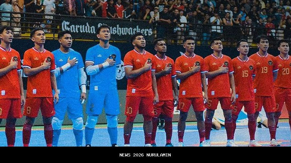 Jadwal Futsal SEA Games 2025: Live MNC TV Indonesia vs Myanmar, Klasemen Terbaru Grup A dan B
