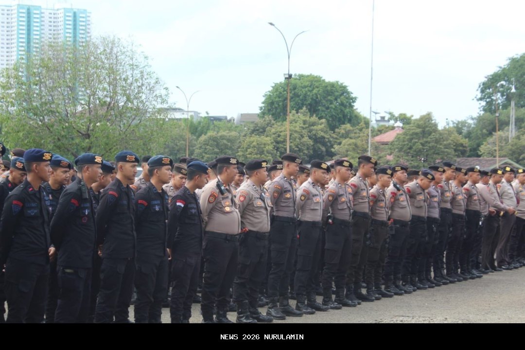 147 ribu personel Polri dikerahkan saat Nataru untuk jamin keamanan masyarakat