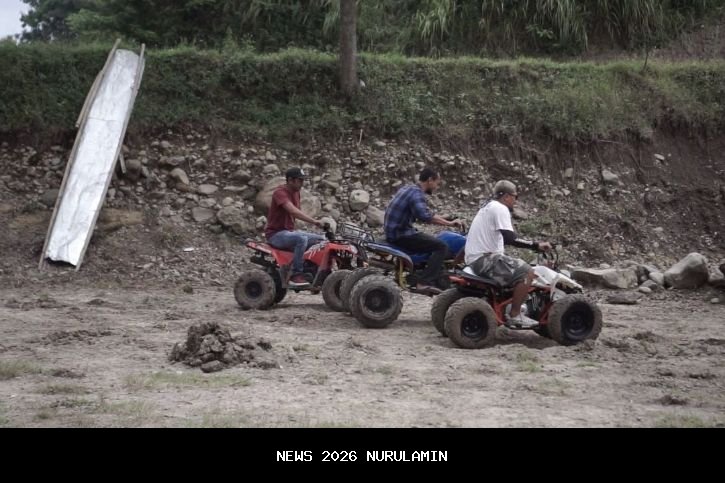 Wisata Sragen Favorit, Sendang Kun Gurit Ramai Pengunjung dengan Wahana Populer