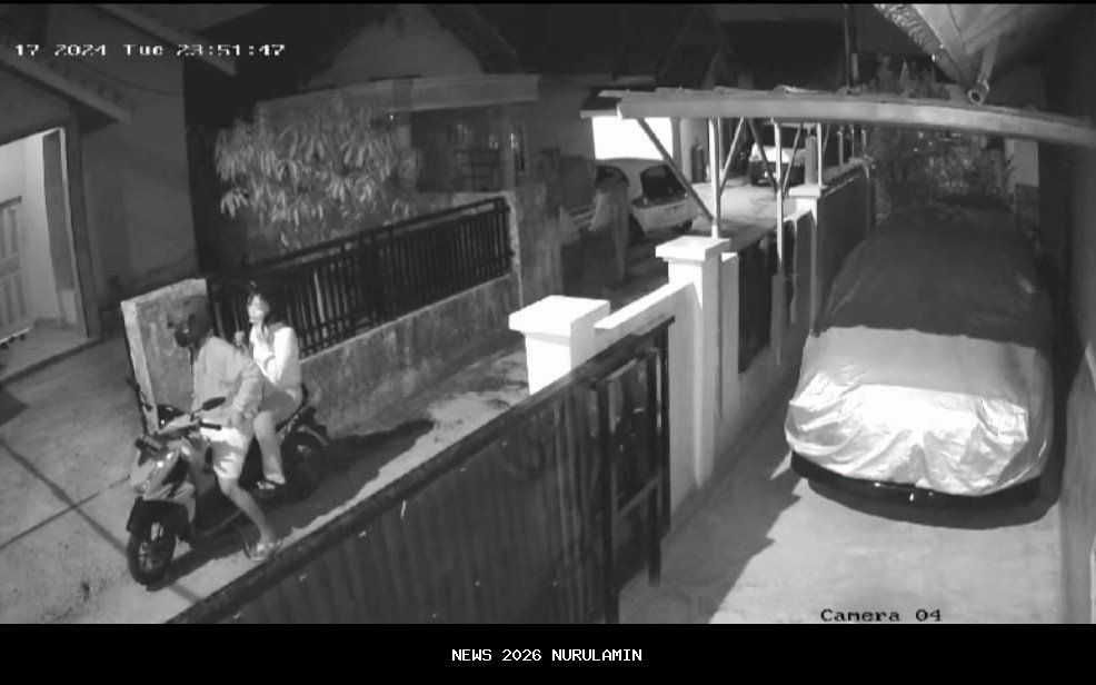 Warga Palembang Kehilangan Motor Setelah Lihat Orang Asing di CCTV