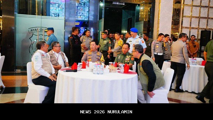 Wakapolda Aceh Pantau Pengamanan Tahun Baru 2026 via Vidcon Bersama Kapolri