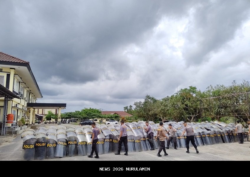 Latihan Dalmas Tingkatkan Kesiapsiagaan Personel Hadapi Unjuk Rasa
