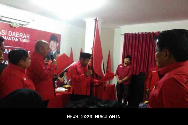 Safaruddin Kembali Pimpin PDIP Kaltim, Ini Susunan Pengurusnya