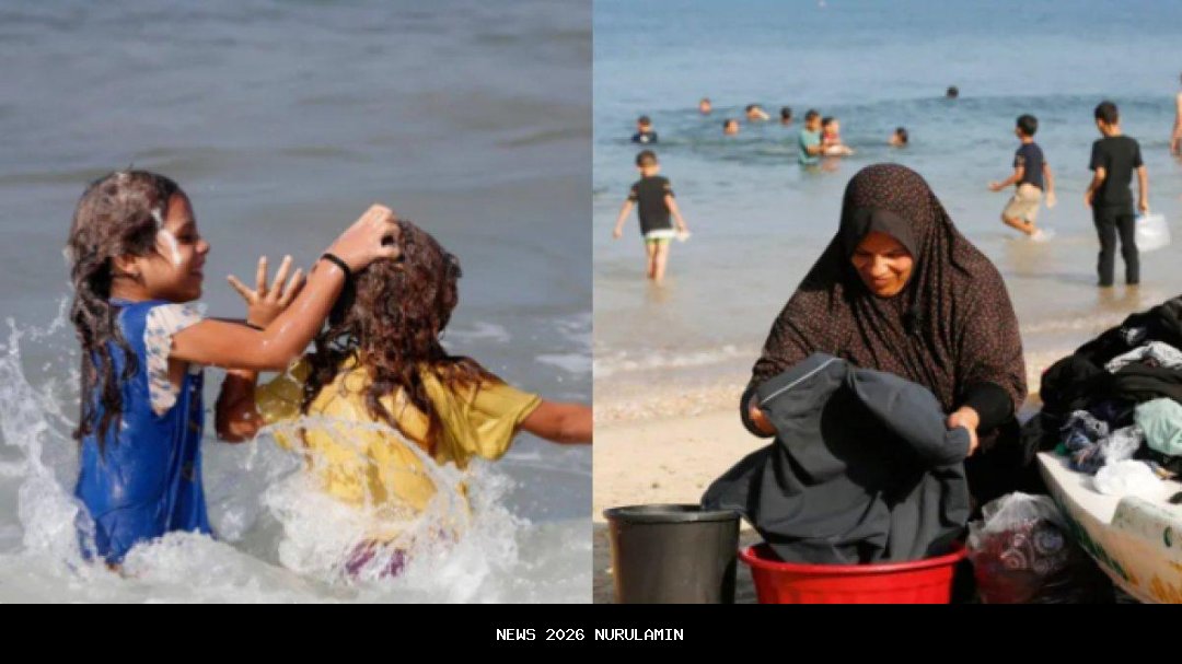 Pengungsi Gor Pandan Keluhkan Kekurangan Air Bersih, Anak-Anak Alami Diare Selama Dua Hari