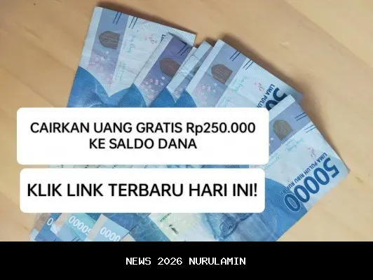Ambil Dana Gratis Rp100 Ribu Hari Ini, Kamis 1 Januari 2026