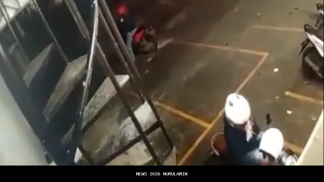 Terekam CCTV, motor warga Kalidoni raib digondol pencuri saat korban berada di rumah