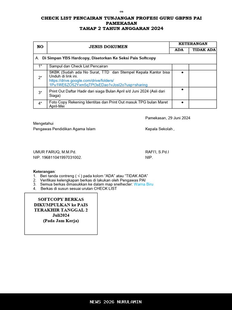 Apakah Tahap 1 Juni Cair, Masih Dapat GBPNS Tahap 2 Desember 2025?