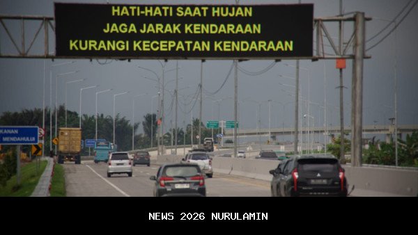 Hingga H-2 Tahun Baru 2026, Lalu Lintas Tol Regional Nusantara Meningkat