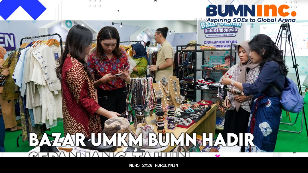 Unik, Ratusan Jabatan Dirotasi dan Dimutasi Saat Bazar UMKM Jelang Tahun Baru