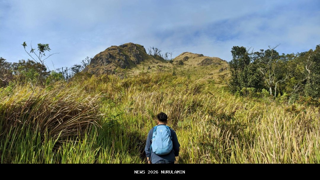 Suasana Tahun Baru di Lereng Gunung Ungaran, Tetap Menyenangkan Meski Hujan