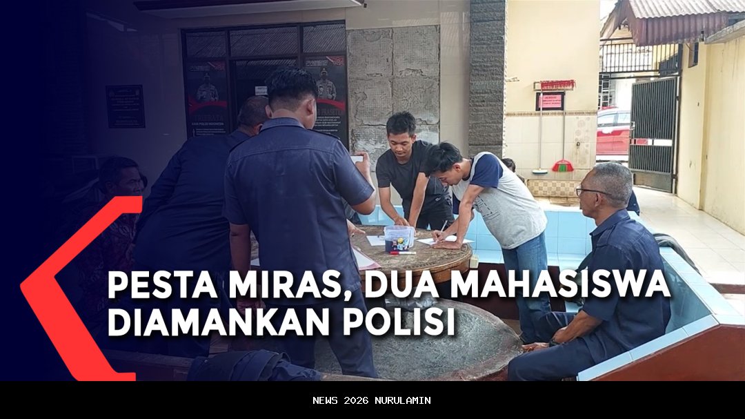 Pesta Malam di Kudus Dibubarkan, Dua Mahasiswa Ditahan