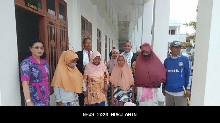 1.056 Jemaat Padati Gereja Ora Et Labora Kendari untuk Perayaan Natal 2025, Pendeta Ajak Keluarga Hidup dalam Damai