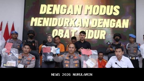 Komplotan Pencuri Perhiasan Emas Ditangkap Polres Ngawi, Kerugian Rp 90 Juta