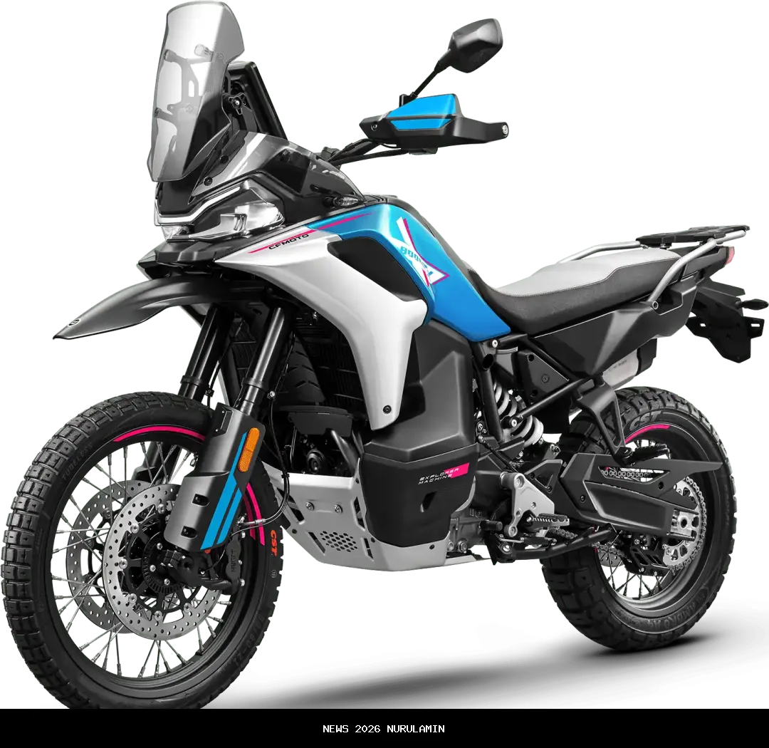 CFMoto 800MT ES 2026: Suspensi Elektronik Mengguncang Kelas Adventure Touring