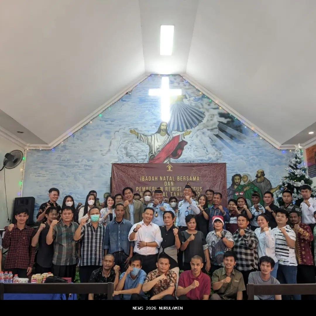 79 Narapidana Lapas Tarakan Dapat Remisi Natal, Satu Langsung Bebas