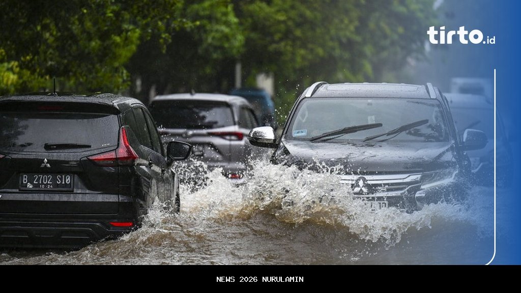 Jemaah Batulicin Diminta Waspada di Jalan Terendam Banjir saat Momen 5 Rajab Sekumpul