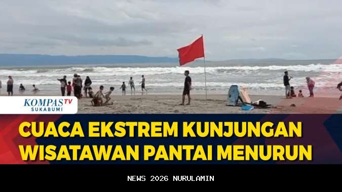 Pukulan Telak untuk Pariwisata Pariaman! Turis Menurun Drastis Akibat Cuaca Ekstrem