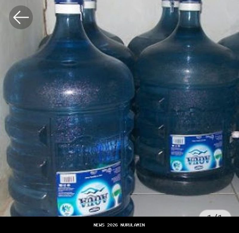 Usia galon tidak menentukan kebersihan kemasan air