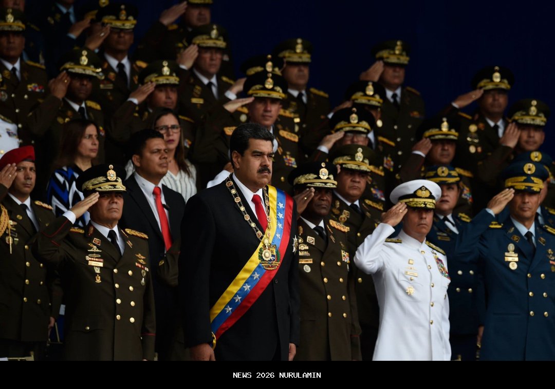 Potret Presiden Venezuela Nicolas Maduro Ditangkap Pasukan Delta Force AS