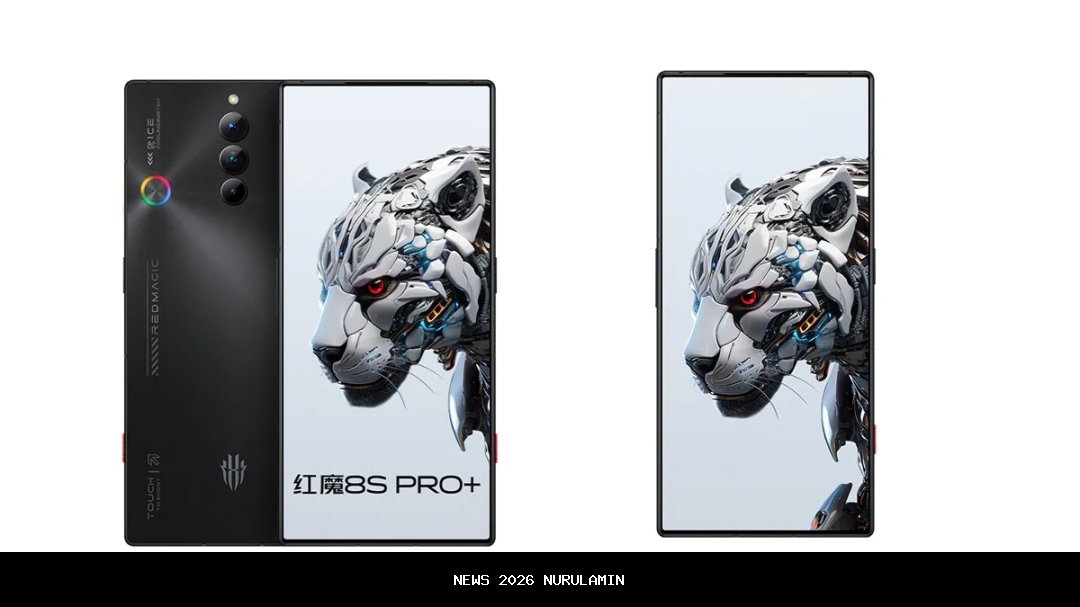 Lihat! Nubia Red Magic 8S Pro 2026: HP Gaming Layar AMOLED 120Hz, RAM 12GB, Penyimpanan 256GB