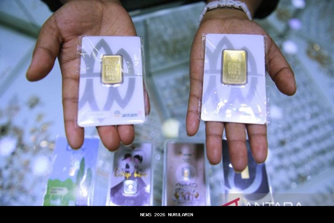Harga emas Antam melonjak menjadi Rp 2,45 juta per gram pada 12 Desember 2025