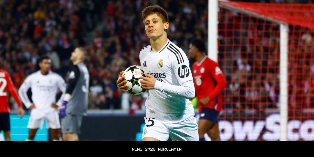 Arsenal Berani Tawarkan Rp1,5 Triliun untuk Arda Guler, Real Madrid Masih Mahal