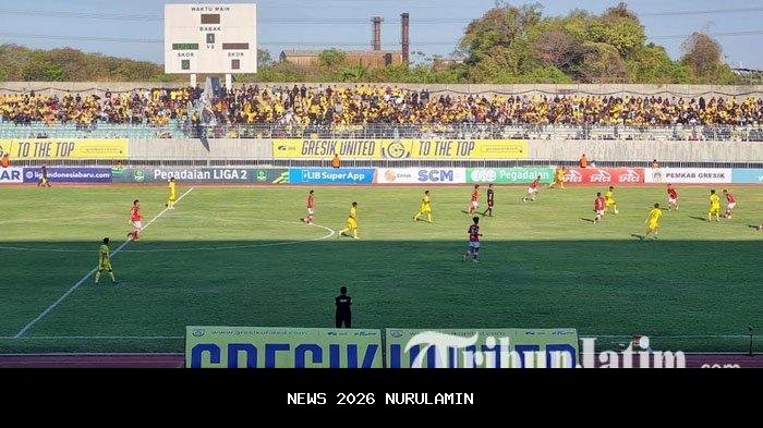 Skor 0-0 Persekat vs Sumsel United, Kedua Tim Sama Kuat di Babak Pertama