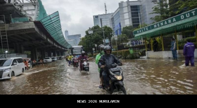 Banjir kembali rendam sejumlah wilayah di Jakarta