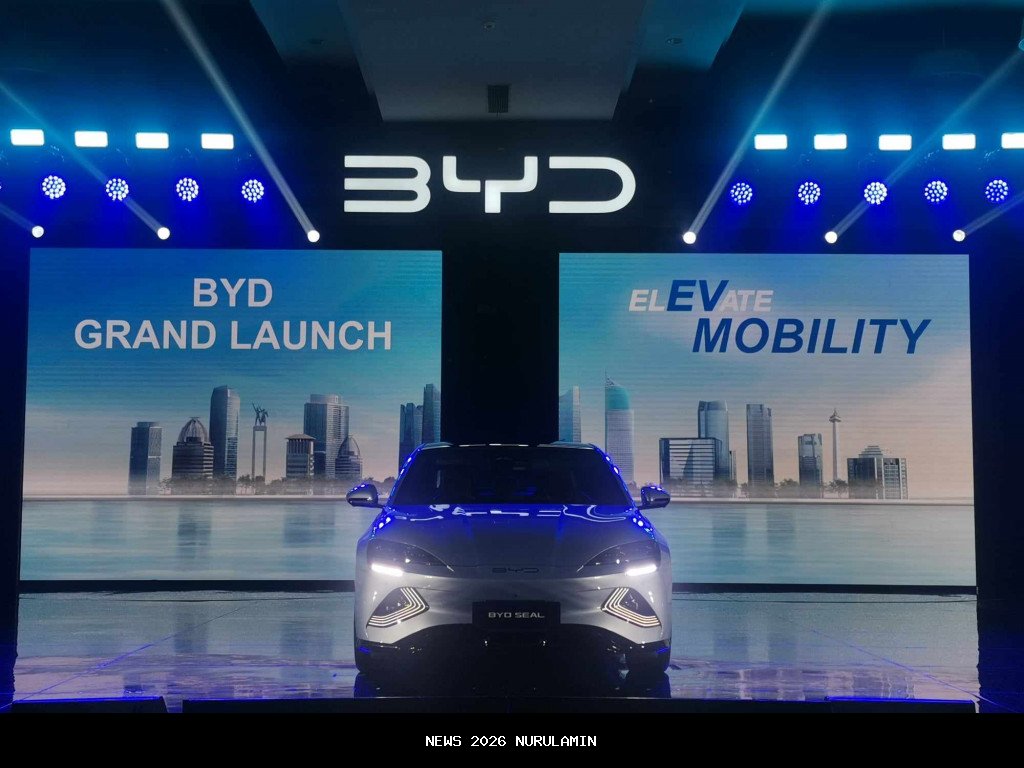 BYD pecahkan rekor! Jual 4,5 juta mobil di 2025 dengan penjualan luar negeri lampaui 1 juta unit
