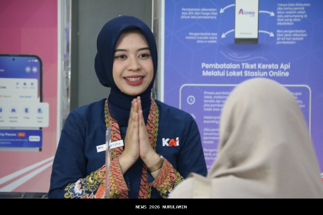 Geliat Nataru 2025/2026 Tingkatkan Penumpang, KAI Daop 7 Madiun Jaga Ketepatan Waktu