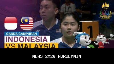 Hasil Indonesia vs Malaysia Semifinal Badminton SEA Games 2025 Hari Ini Dibantu Pemain Kunci