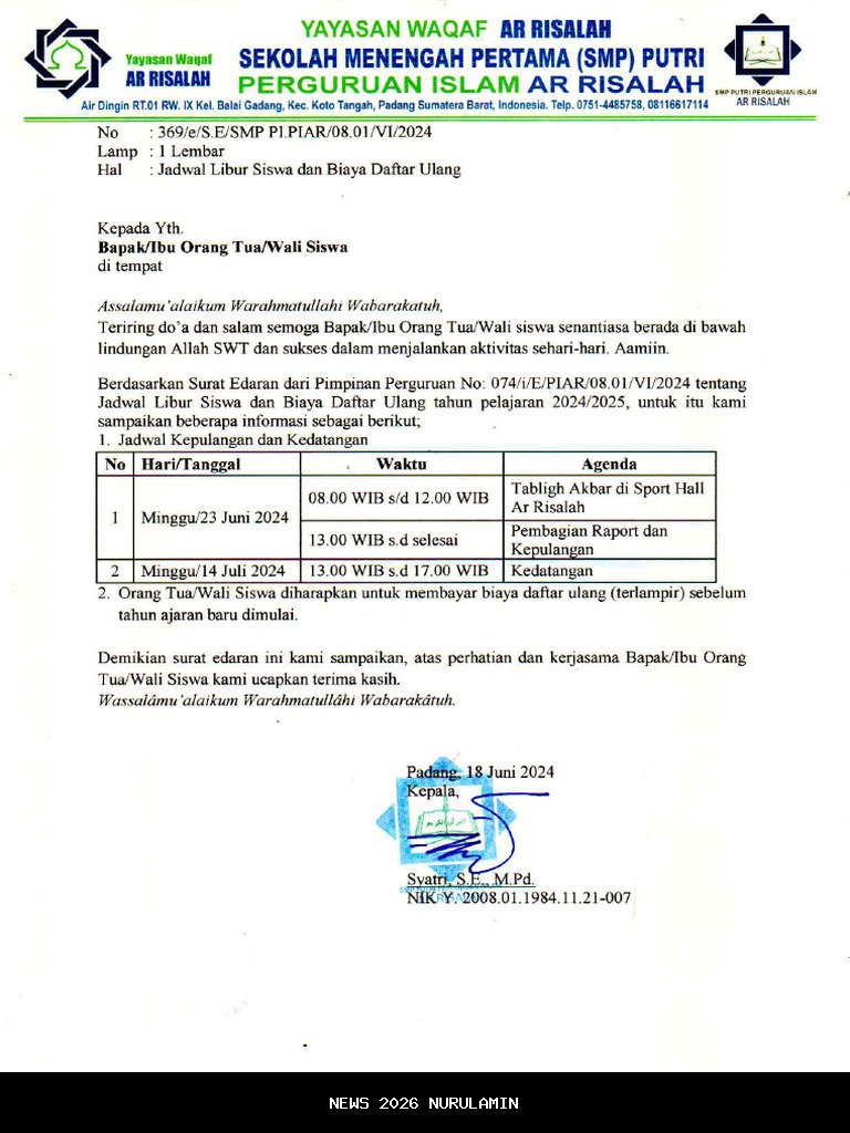 Agustina Umumkan SE Disdik Semarang untuk Siswa Libur Nataru