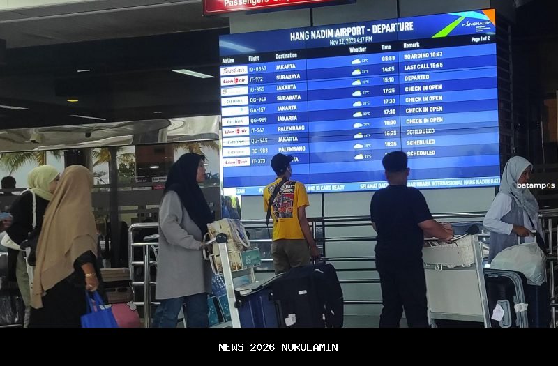Penumpang Kualanamu Dapat Layanan Khusus, Bandara Hang Nadim Optimis Capaian 2025
