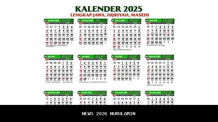 Kalender 2025: 12 Desember Jatuh Pada Hari Apa? Ternyata Ada Hari Bhakti Transmigrasi dan Harbolnas