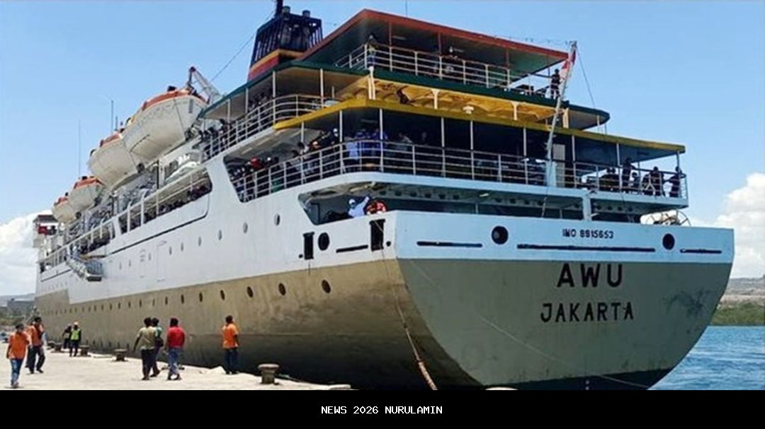 Jadwal Kapal PELNI KM Awu Januari 2026: Rute dan Harga Terbaru