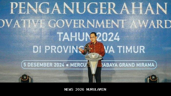 Jawa Timur Kembali Jadi Provinsi Terinovatif dan Raih 3 Penghargaan di IGA 2025