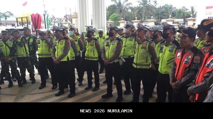 Polres Batang Hari Jambi Turunkan 214 Personel Amankan Tahun Baru