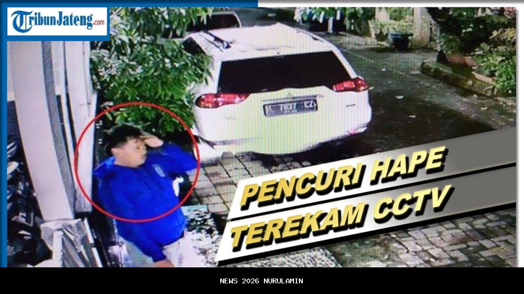 Warga Khawatir, Aksi Pencurian Ponsel Terekam CCTV di Makasar Jakarta Timur