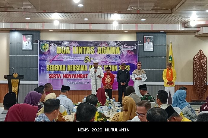 Pergantian Tahun, Polres Way Kanan Gelar Doa Lintas Agama untuk Kebangkitan Sumatera