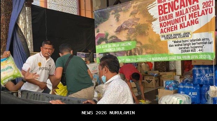 Lembaga Kanker asal Malaysia Donasikan 17 Ton Bantuan ke Aceh, dari Sembako hingga Obat-obatan