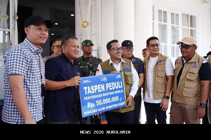 Bupati Merangin Berikan Bantuan Kemanusiaan untuk Korban Bencana Sumbar