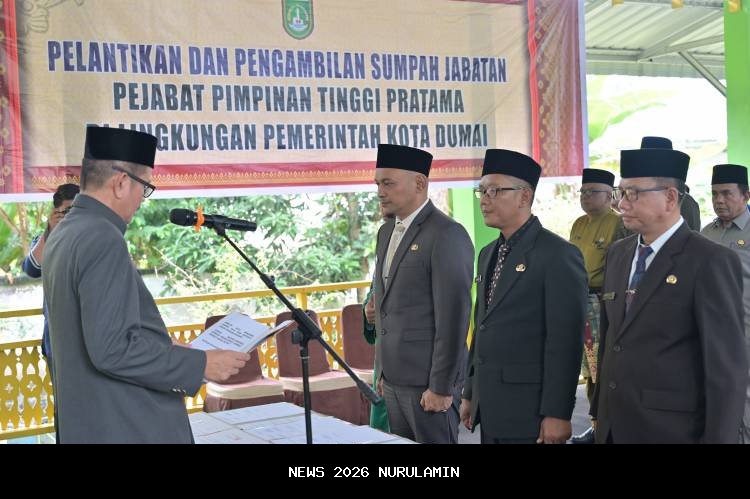120 Pejabat Dilantik Bupati Ciamis di Penghujung Tahun 2025