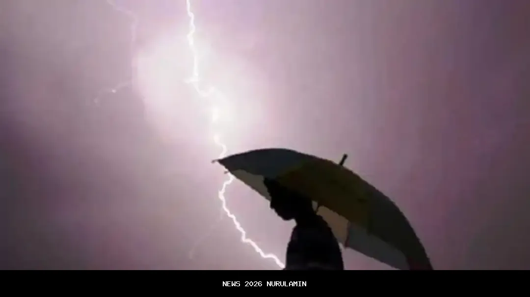 Waspada hujan petir di Tana Toraja dan Toraja Utara sore hari ini