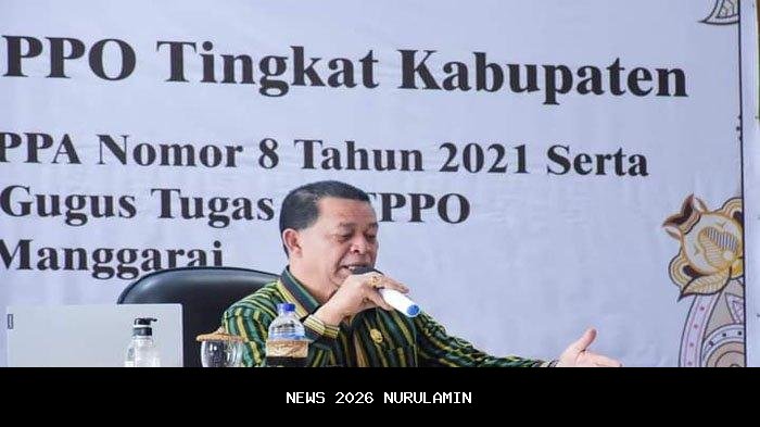 Buka Rapat Pamong Praja, Bupati Manggarai Dorong Koordinasi Desa