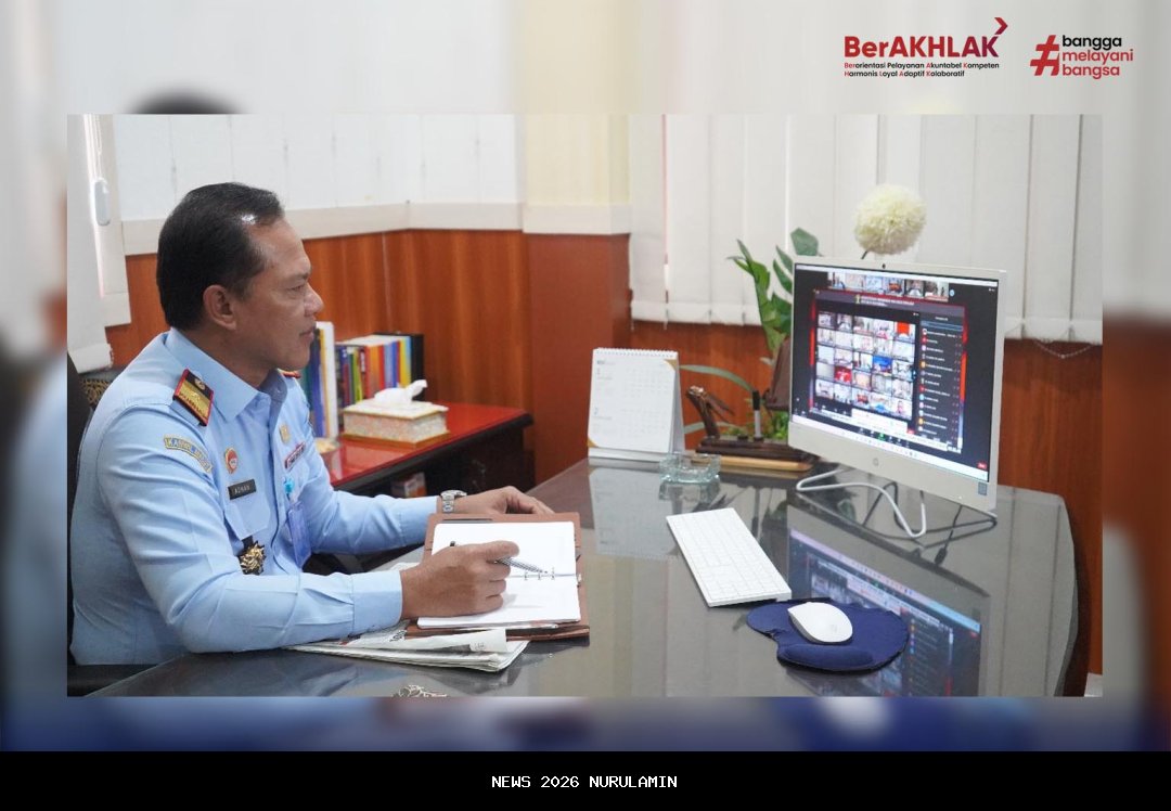 Ikuti Peresmian Posbankum Bali Secara Virtual, Kakanwil Kemenkum Sulbar