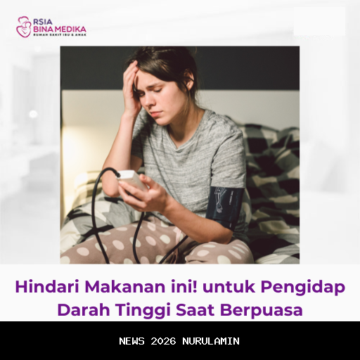 Tekanan darah tinggi mengintai lansia, hindari makanan ini