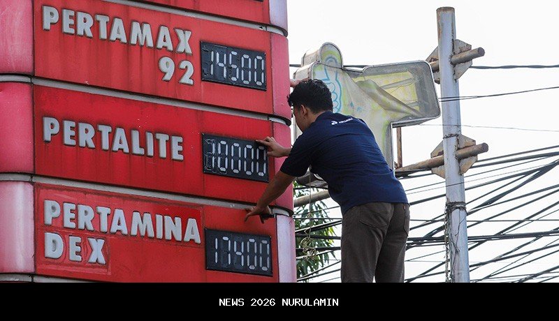 Daftar Harga BBM Januari 2026 di Seluruh Indonesia, Mulai dari Pertalite hingga Pertamax