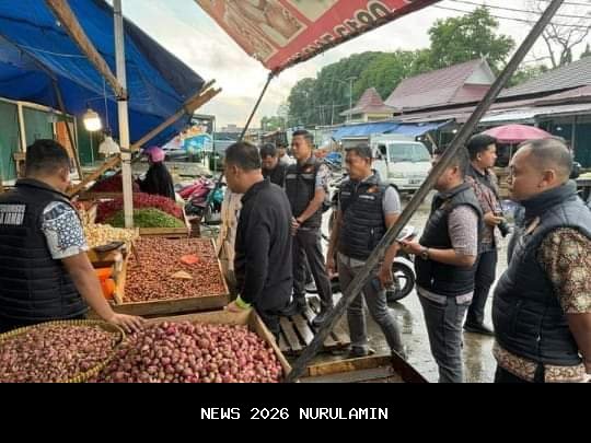 Satgas Pangan Pantau Harga Bahan Pokok Pasar Malang