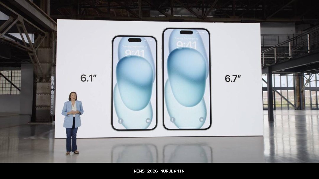 Desain Layar iPhone 15 Plus Terbaik Tahun 2026, Harga HP 6GB/256GB Asli iBox